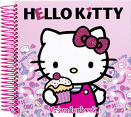 Luxe Hello Kitty vriendenboek